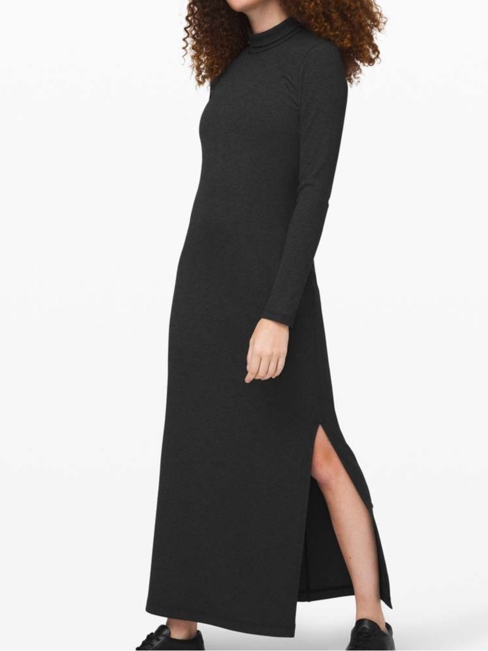 Lululemon Kitsilano Turtleneck Rib Dress - Size 8